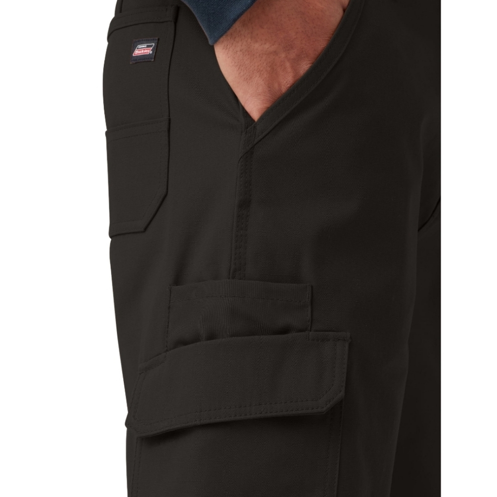 NEW! Genuine Dickies Black 11” Ripstop Ultimate Cargo Shorts Sz 42 NWT - Picture 2 of 10